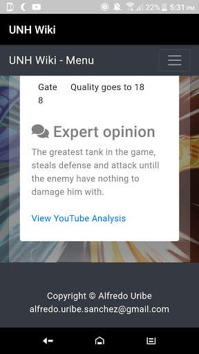 UNH Wiki screenshot 8