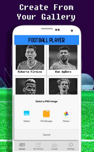 Football Player Coloring Pixel screenshot 7