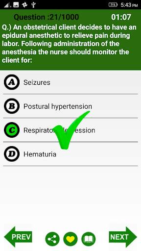 NCLEX-RN Exam 5000  Questions screenshot 5