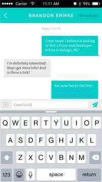 BUNI Messaging screenshot 5