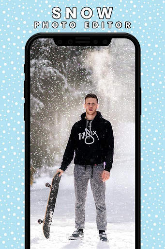 Snow Photo Editor - Colorful Snow 1 تصوير الشاشة