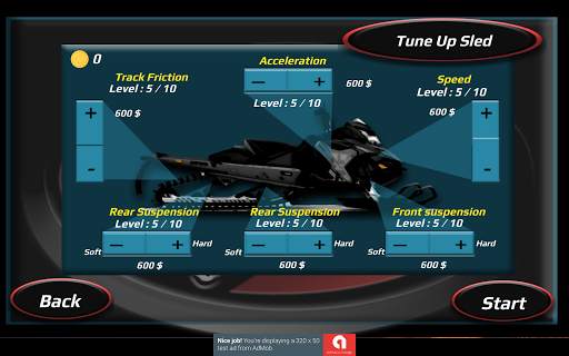 Sled Bandit - Snowmobile Racing Game screenshot 10