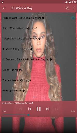 Beyonce Top Music Hot screenshot 1