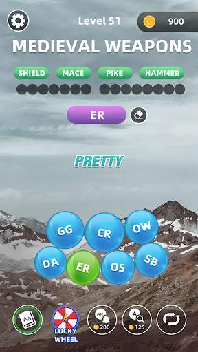Word Village - Word Bubble Crush & Puzzle Game screenshot 4