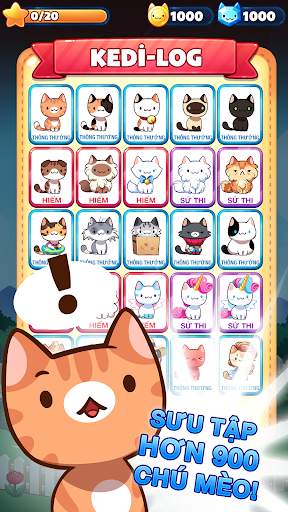Trò chơi Sưu tập Mèo screenshot 3