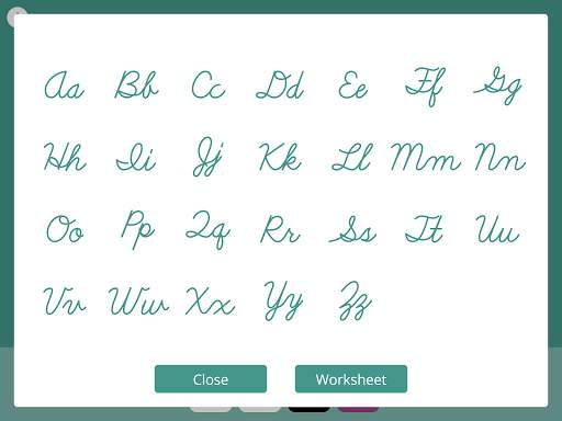 Learn Cursive Writing screenshot 7