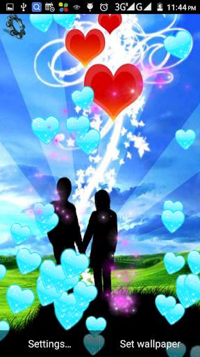 Magic Hearts Live Wallpaper screenshot 6