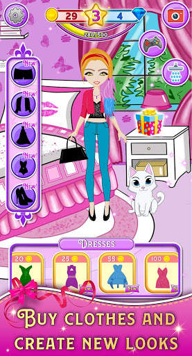 Shopping Fashion City - Dress Up Girl🚺 screenshot 2