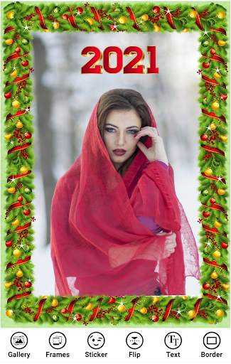Christmas Frames Photo Collage editor 🎅🎄 2021 screenshot 7
