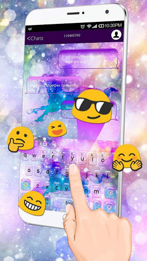Starry Sky Horse Keyboard screenshot 2