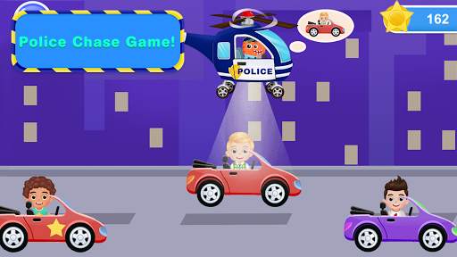 Kids Police Car Driving Game screenshot 4
