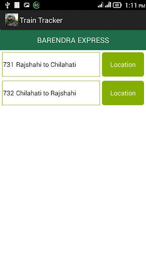Bangladesh Train Tracker 5 تصوير الشاشة