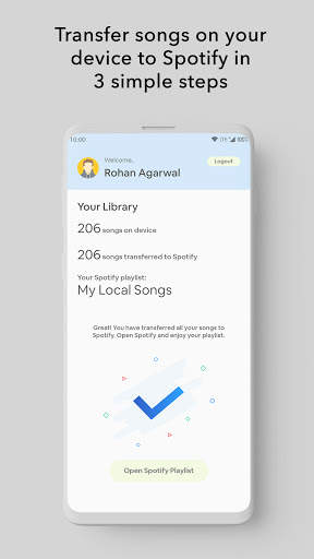 Transfer to Spotify screenshot 2