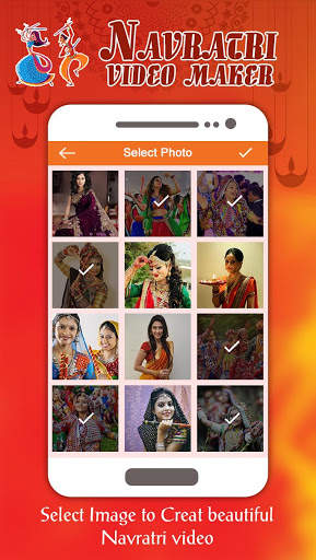 Navratri Video Maker:Navratri Garba Video Maker screenshot 5