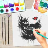 How to Draw Kaneki on 9Apps