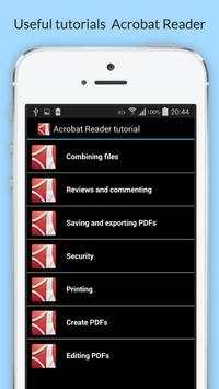 Free Acrobat Reader Tutorials screenshot 2