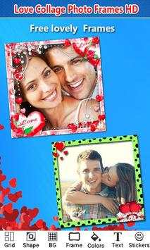 Love Collage Photo Frames HD 3 تصوير الشاشة