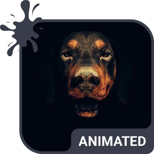 Dog Animated Keyboard   Live Wallpaper 3.63