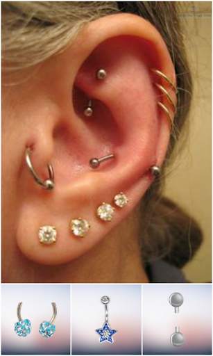 Body Piercing Photo Editor screenshot 2