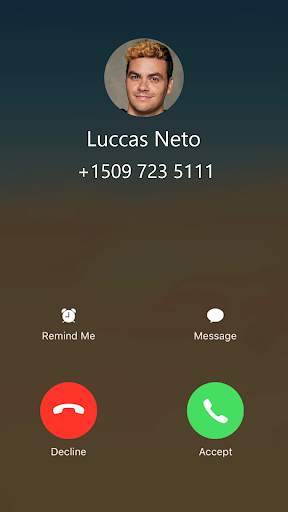 📞 Luccas Neto Fake Video Call screenshot 1