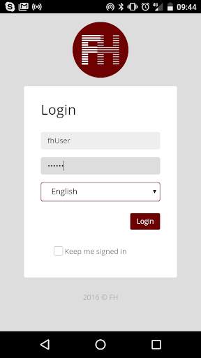 FH App screenshot 1