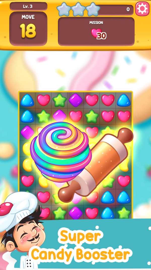 Candy Sweet Mania - Match 3 Puzzle screenshot 2