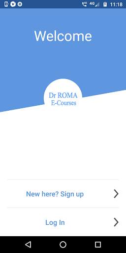 Dr Roma E-Courses screenshot 1