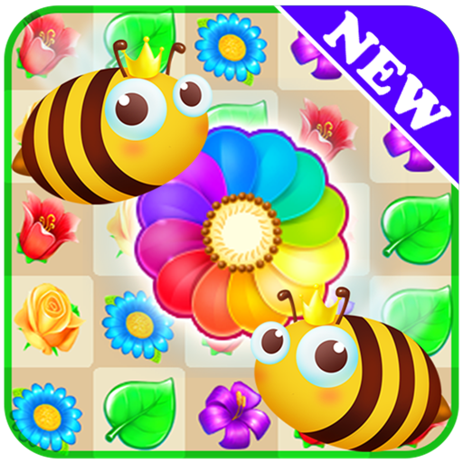 New Flower Match 3 - Garden Splash icon