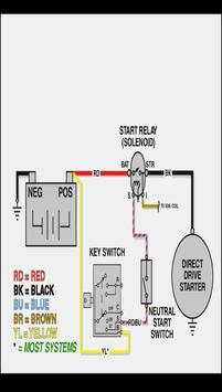 Car Starter System Wiring Diagram скриншот 2