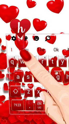 Love Heart Keyboard screenshot 2