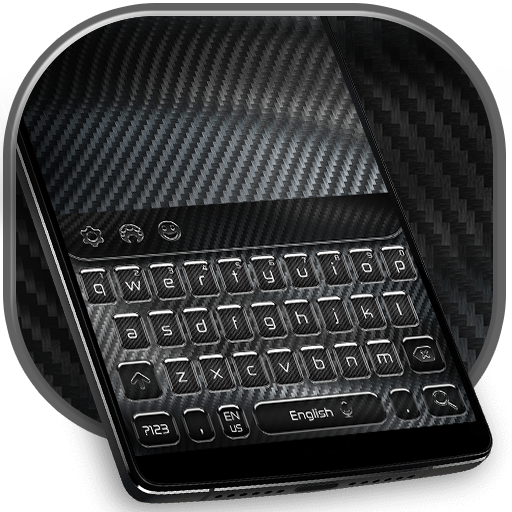 Carbon Fiber Keyboard Hi-Tech Theme icon