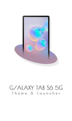 Theme for Galaxy Tab S6 5G 3 تصوير الشاشة