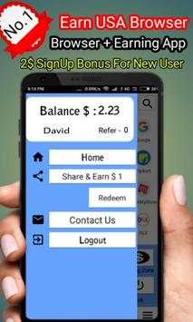 Earn USA Browser screenshot 3