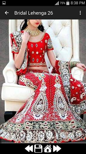 Bridal Lehenga Designs 2021 - Best Wedding Dresses screenshot 4
