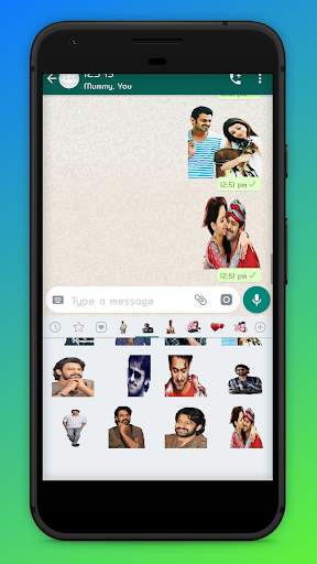 Romantic Prabhas whatsapp sticker screenshot 7