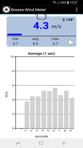 Breeze Wind Meter скриншот 3
