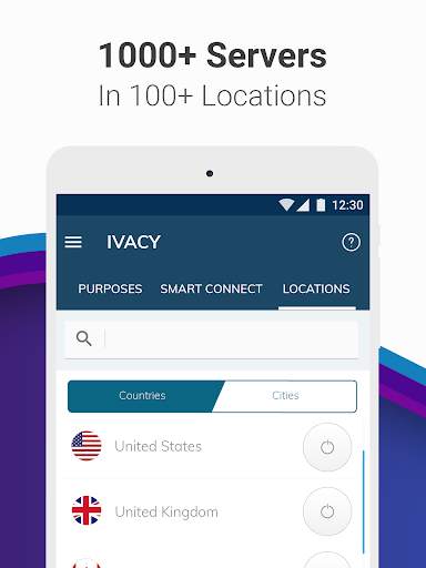 Ivacy VPN - Best VPN Fast, Unlimited & Secure 11 تصوير الشاشة