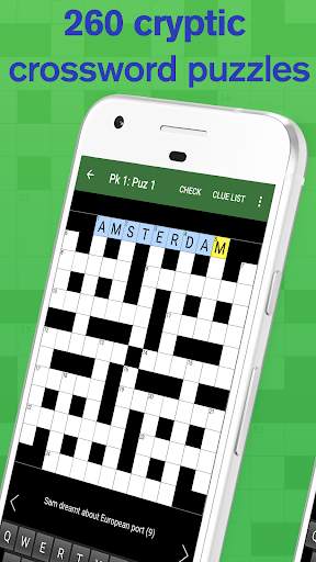 Cryptic Crossword Lite screenshot 1