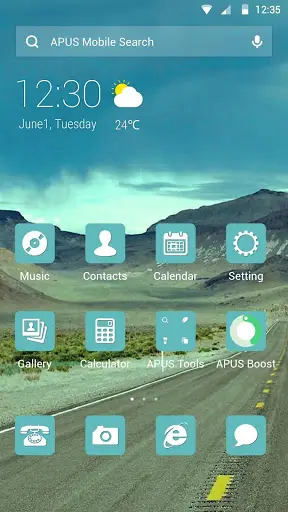 journey-APUS Launcher theme screenshot 1
