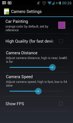 Muscle Car 3D Live Wallpaper screenshot 3