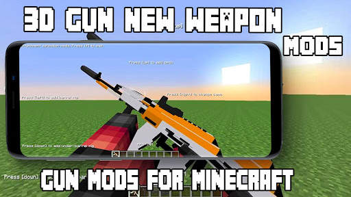 3D Gun Mods - Modern Weapon Mods For Minecraft PE screenshot 1