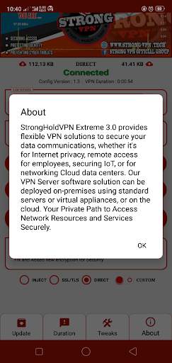 StrongHoldVPN Extreme 3.0 screenshot 6