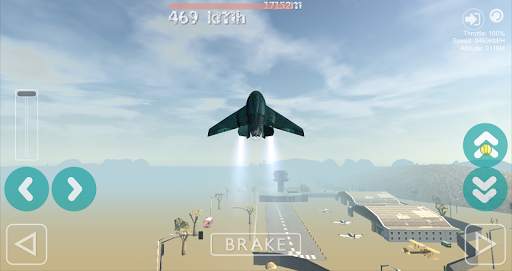 Jet Flying Free 3D screenshot 2