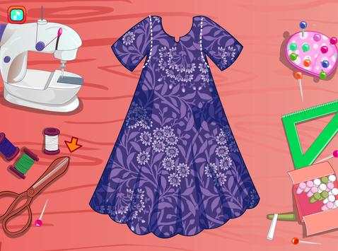 Games Girls Sewing dress screenshot 4