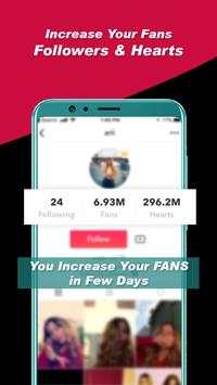 Fans & Followers for Tiko musically 1 تصوير الشاشة