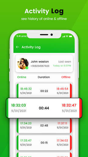 Whats Tracker - Tracker for whatsapp screenshot 5