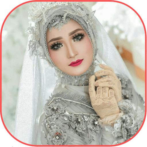 Bridal Hijab Selfie أيقونة