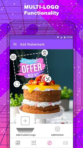 Photo Text Editor App with Cool Stickers: Logext screenshot 5