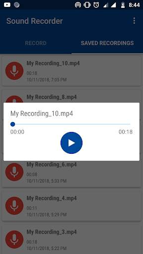 Voice Recorder 5 تصوير الشاشة