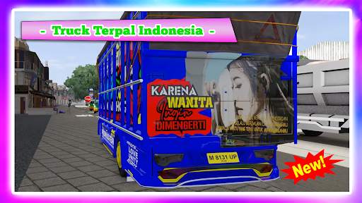 Truck Terpal Indonesia - Simulator screenshot 1